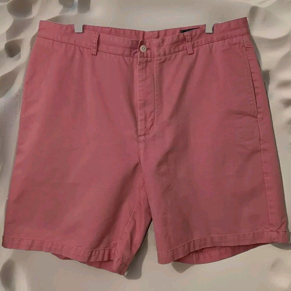 VINEYARD VINES Men's Pink Salmon Color Washed Chino Shorts Size 38
